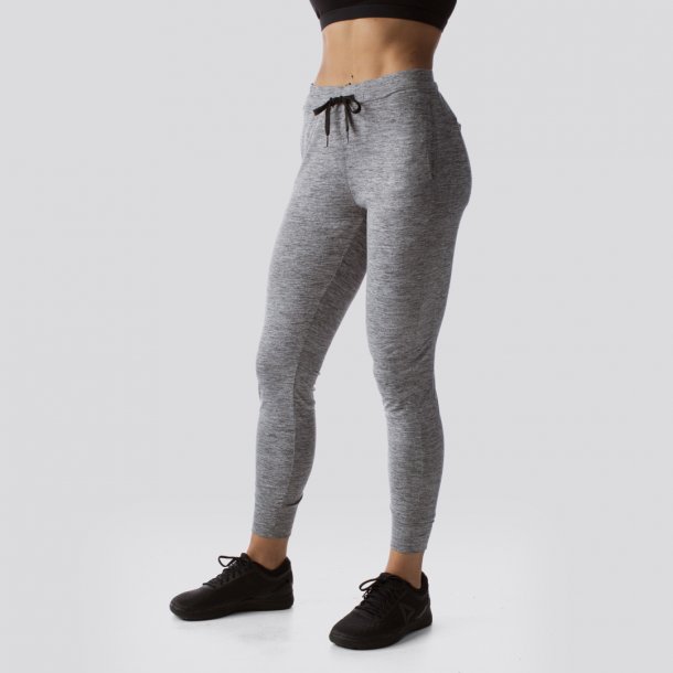 Female Rest Day Athleisure Joggers (Heather Grey)