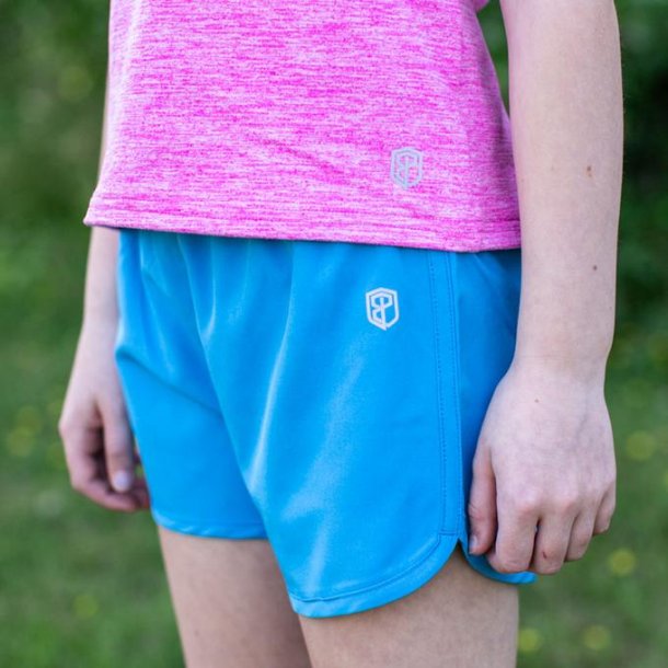 Girls Track Shorts (Electric Blue)