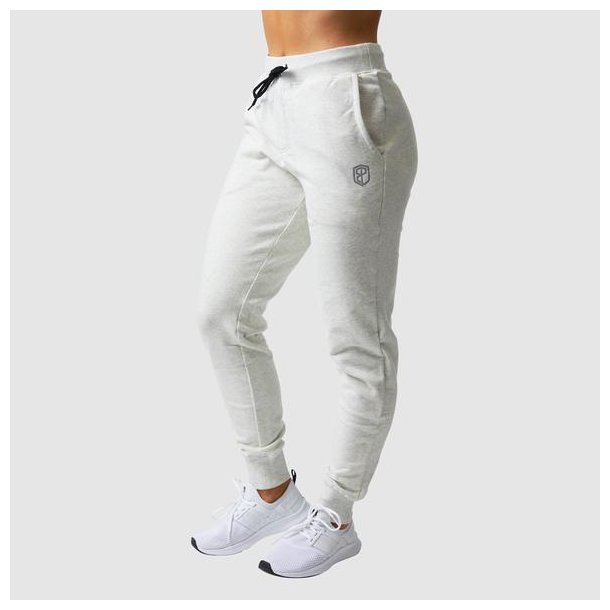 Female Unmatched Joggers (Heather White)